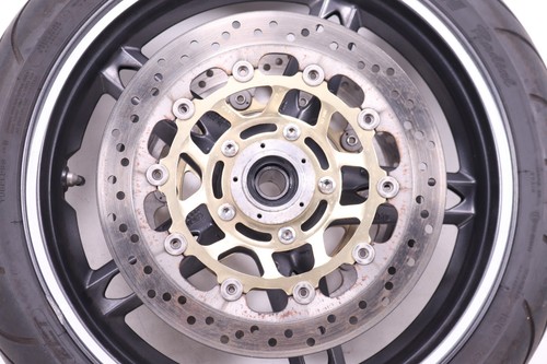 05-07 Triumph Speed Triple R 1050 2006 OEM llanta delantera rotores de freno T36 - Imagen 2 de 15