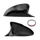 Black Mirror Cover Guards for Honda Accord 2018-2022 Non-LED Signal Pair