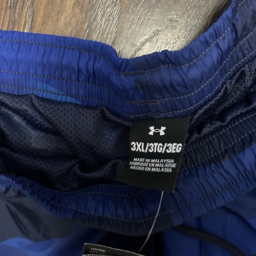 NWT Under Armour Sz 3XL Shorts Men's Freedom Volley Active USA Blue America - Picture 6 of 9