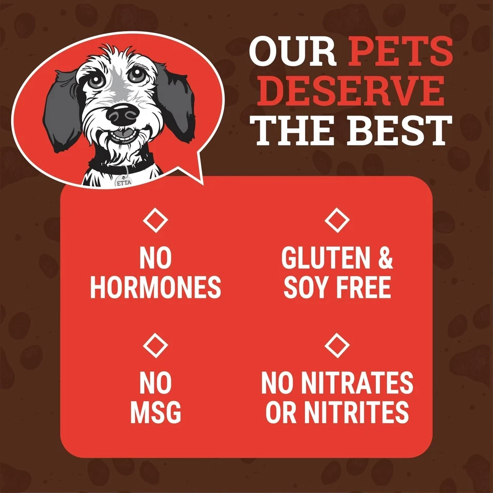 Etta says! Caixa de 24 peças de palitos de goma de carne bovina, 0,75 onças cada, espasmódica de grau humano - Imagem 4 de 4