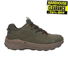 Hi-Tec Fuse Trek Mens Hiking Outdoor Terrain Walking Trail Shoes Trainers Green