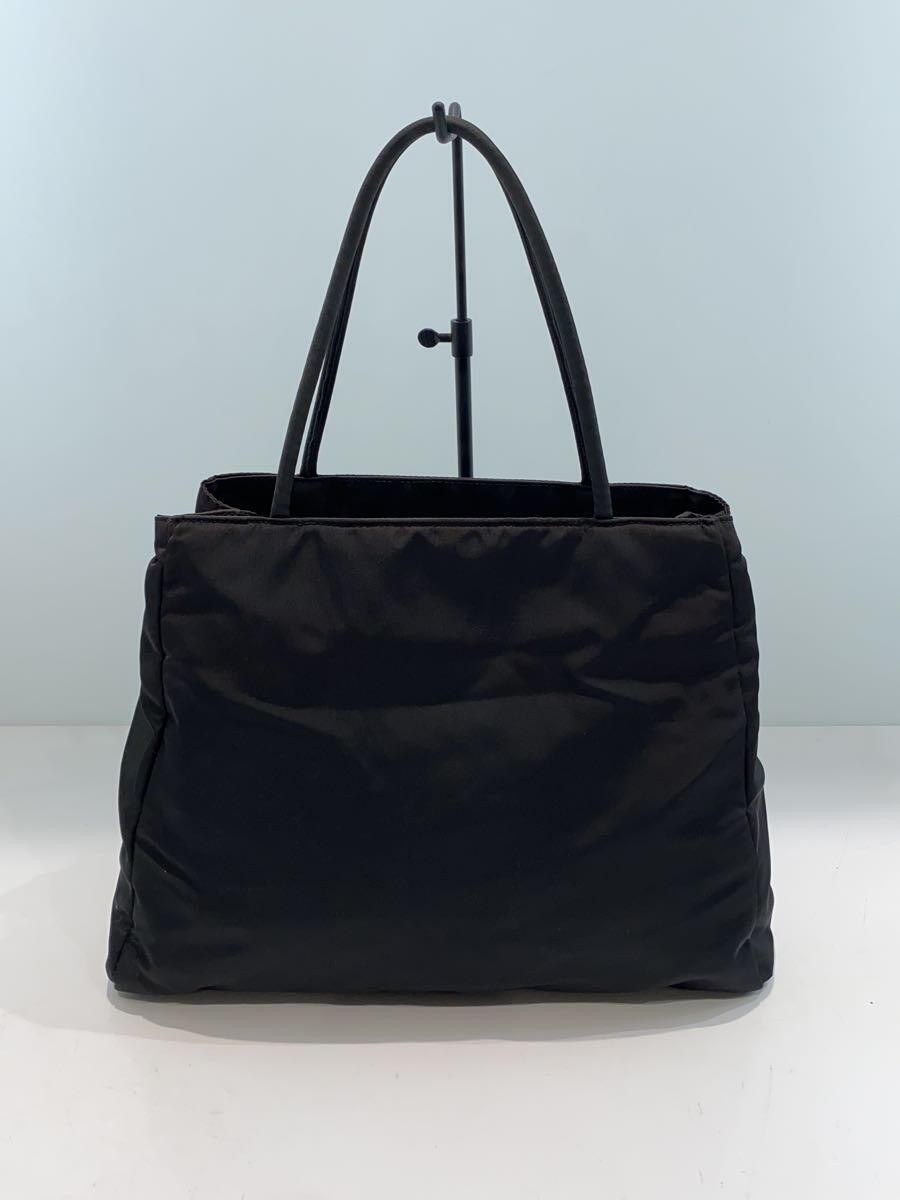PRADA Tote Bag Nylon Black Solid Color B3864 from Japan | eBay