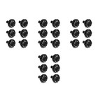  4 Pieces Möbelgriffe Retro Schubladengriffe Vintage Kleiderschrankgriffe