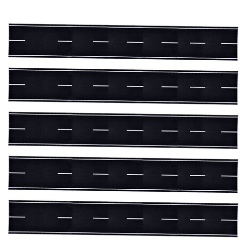 5 Tiras de carretera negras escala N 1:160 40 mm X 500 mm alta calidad - Imagen 21 de 23