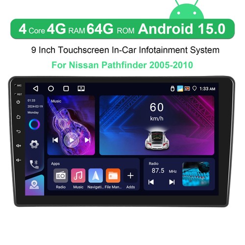 Carplay For 2005-2008 Nissan Frontier Android 15 Car Stereo Radio GPS NAVI 4+64G - Bild 2 von 19