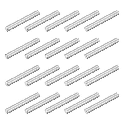 20Pcs M4x30mm 304 Stainless Steel Dowel Pin, Cylindrical Shelf Support Peg Pin