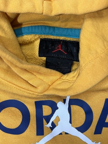 Jordan Big Kids M (Boy’s) Full Sleeve Color Blocked Vert Tape Pullover Hoodie - Picture 3 of 3