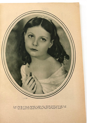 Nov. 1927 Magazine "Motion Picture" "Vilma Banky" by "Marland Stone" On Cover * - Picture 7 of 21