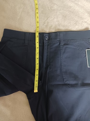 Karen Scott Petite Shorts Womens Navy Blue Pockets Stretch New Size 12P - Picture 10 of 15