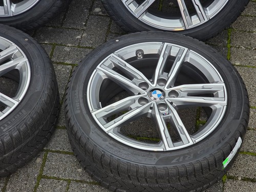 Original BMW 2er F44 1er F40 M Alufelgen Styling M550 Winterreifen Kompletträder - Foto 5 di 14