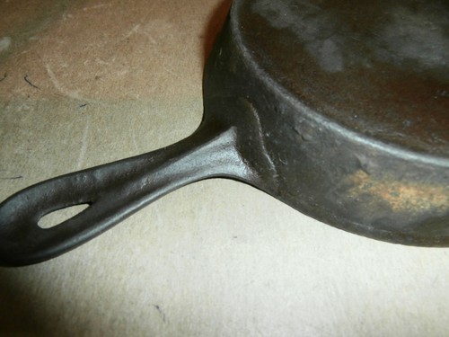 Vintage Wagner kleine 4 1/2" Gusseisen Pfanne - Bild 6 von 8
