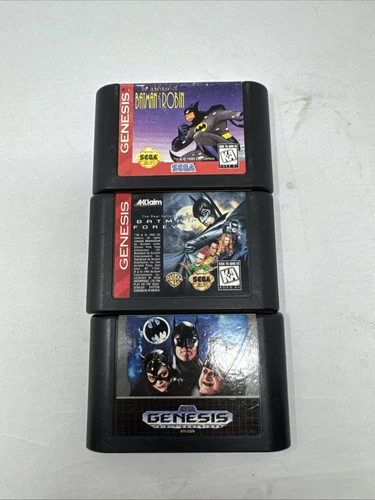 Sega Genesis Batman Forever (1995) Video Game Cartridge Only Tested Workinglot
