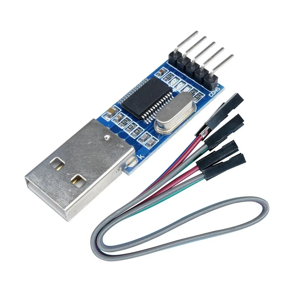 CONVERTISSEUR USB SÉRIE RS232 UART TTL 5V CÂBLES DUPONT PL2303 RF0192 - Photo 4/4