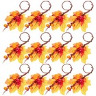  12 Pcs Servietten Ringe Serviettenschnallen Serviettenringe Zum Erntedankfest