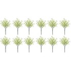 12 pcs Wedding Imitation Plant Decors Home Scene Layout Fake Plant Ornaments
