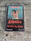Exodus: Bonded By Blood Cassette Tape 1985 Combat Torrid Records Tested 
