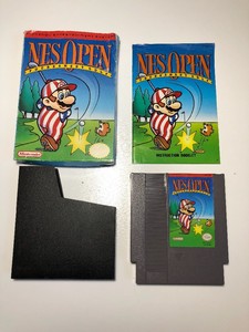 NES-OPEN-TOURNAMENT-GOLF-NES-Nintendo-Game-Original-BOX-Complete-CIB-Manual