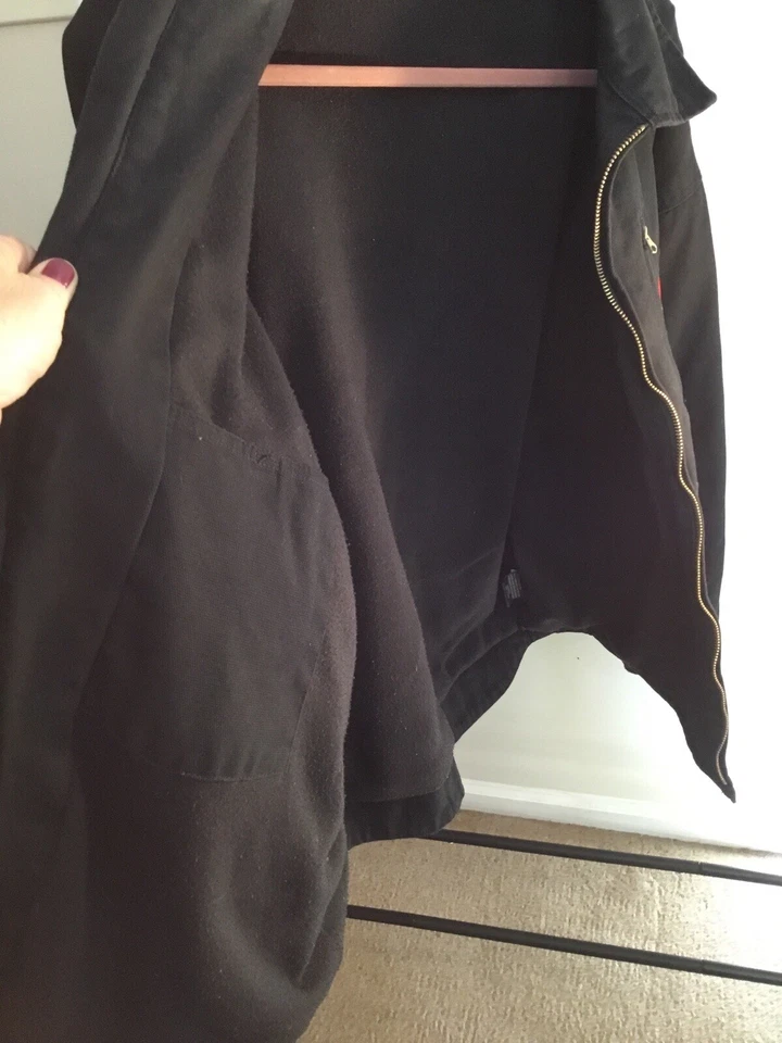 Casaco masculino XL Mac ferramenta colarinho com zíper interior pickets - Imagem 4 de 4