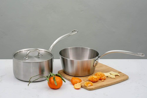 Edelstahl dreilagiger Topf - Made in England Kochgeschirr stark und langlebig - Bild 3 von 10