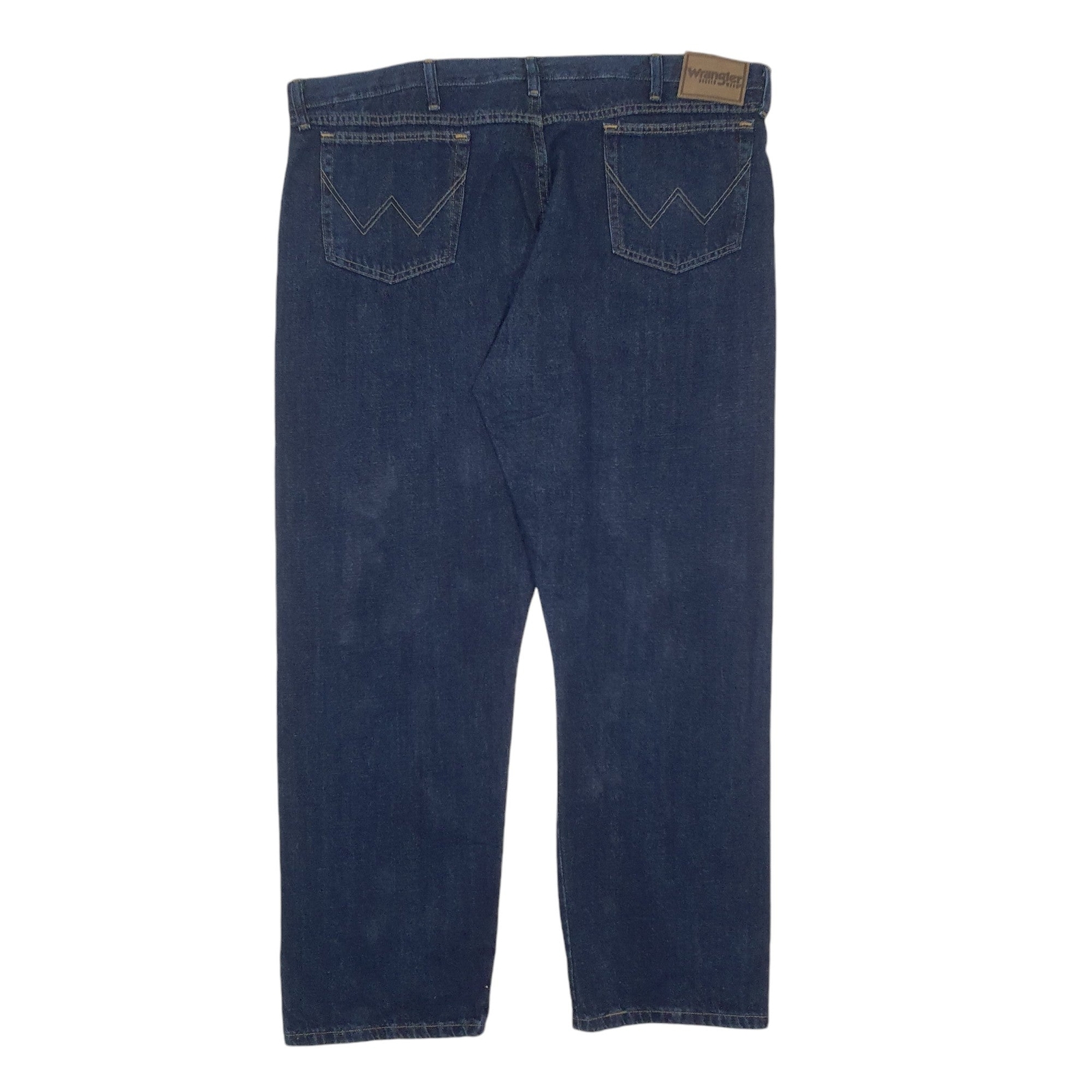 WRANGLER Rugged Jeans Regular Fit Blue Denim Trousers Mens W42 L30 image 3