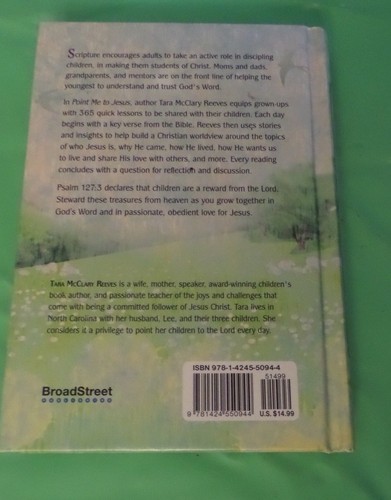 Point Me to Jesus: 365 Devotions for Parents to Read to Their Children NEW - Picture 2 of 2