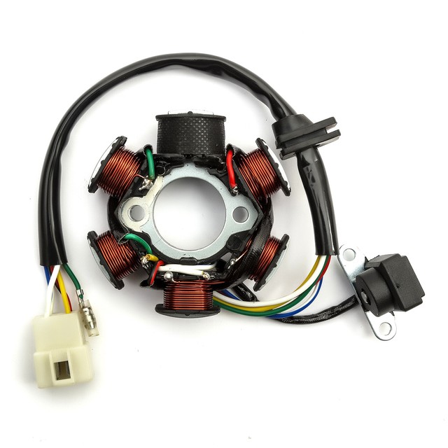 Stator Magneto 6 pole Pit Bike electric start 50cc 90cc 125cc Stator Magneto 6 pole Pit Bike electric start 50cc 90cc 125cc