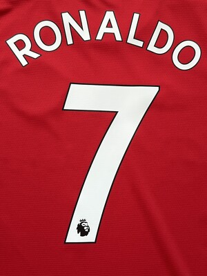 2021/22 Manchester United Home Jersey #7 Ronaldo 2XL adidas