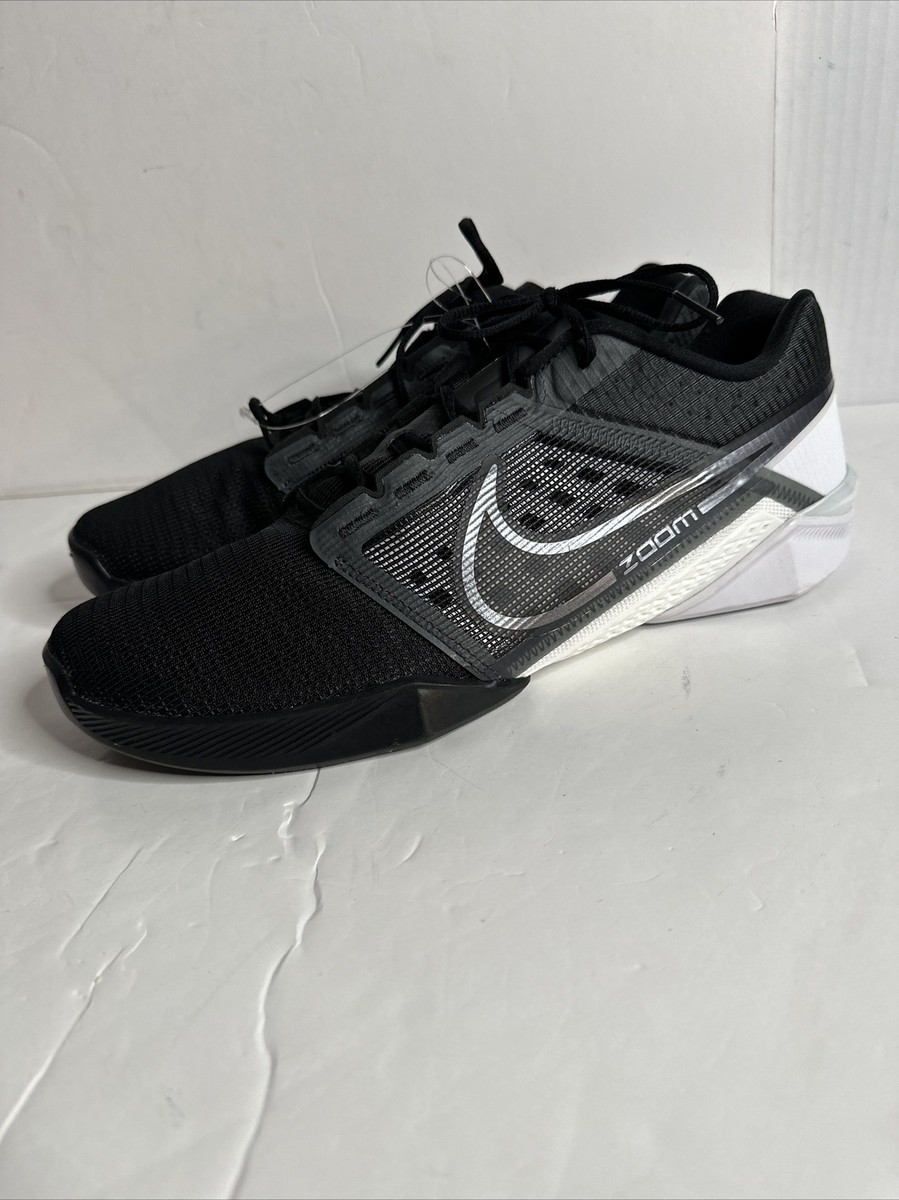 Nike Zoom Metcon Turbo 2 Men\'s 12 Black Metallic Cool Gray Athletic Sneakers Nike Zoom Metcon Turbo 2 Black Metallic Cool Grey for Sale  main image 2