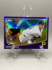 2013 Topps Chrome Gerrit Cole Purple Refractor #210