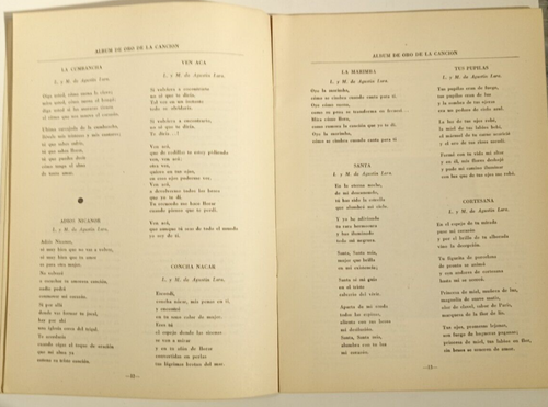 ALBUM DE ORO DE LA CANCION MAGAZINE No 1 NOV 1949, FEAT. TOÑA LA NEGRA - Imagen 4 de 7