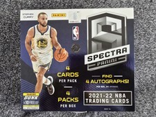 2021-22 Panini Spectra Basketball Hobby Box