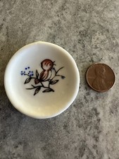 Children's Porcelain Coffee Tea Set Plate miniature Vintage Made in Japan 1.25  