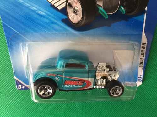 HOT WHEELS 32 FORD - HW HOT RODS 10 - 4/10 TEAL VHTF!!! B150 - Picture 4 of 8