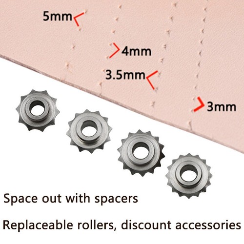 Adjustable Marking Wheel Spacing Tool Set for Precise Leather Craft 36mm - Picture 11 of 12