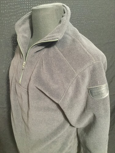 Vintage Polo Ralph Lauren Herren Fleece Gr. S 1/4 Zip Pullover Polo Sport