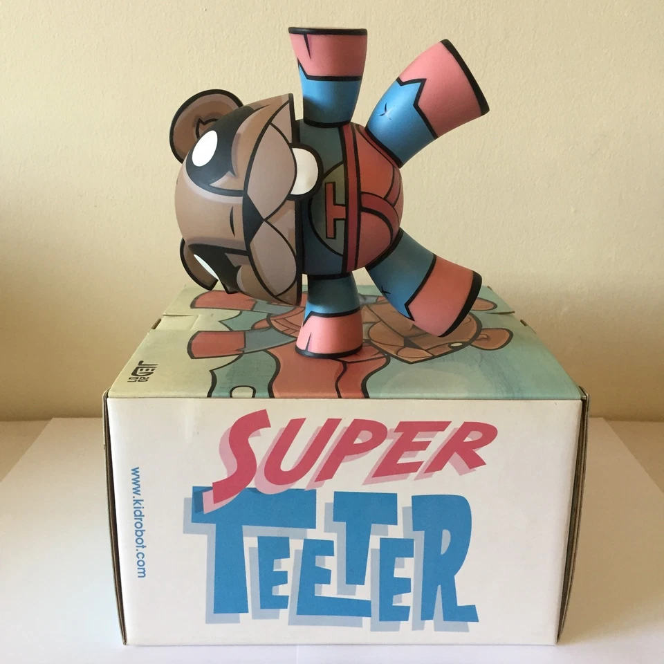 RARE Joe Ledbetter SUPER TEETER Kidrobot SDCC 2007 LE 500 Vinyl Art Figure JLED - Imagem 2 de 4