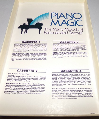 Cintas de casete Reader's Digest Piano Magic The Many Moods of Ferrante & Teicher - Imagen 3 de 4