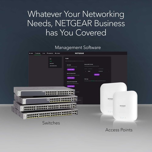 NETGEAR 8-Port 1G/10G Gigabit Ethernet Unmanaged Switch GS108X - with 1 x 10G... - Picture 5 of 5