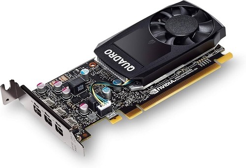 Used Dell 33CNX NVIDIA Quadro P400 3x mini-DisplayPort 2GB GDDR5 GPU Low Profile - Picture 2 of 3