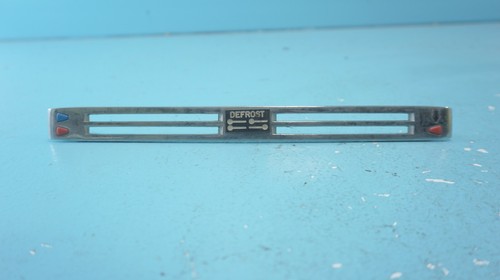 MERCEDES--BENZ W108 W109 , HEATER CONTROL CHROME TRIM , OEM , - Picture 2 of 7