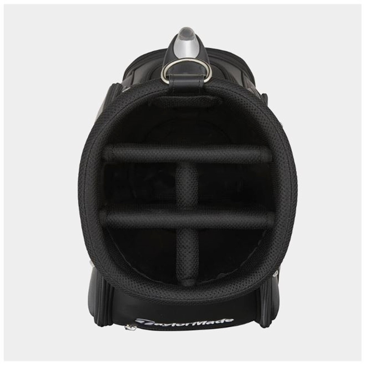 【新品未使用】高級TaylorMade ゴルフバッグ WHITEｘBLACK TaylorMade キャディバッグ ブラック/ホワイト TaylorMade ゴルフ