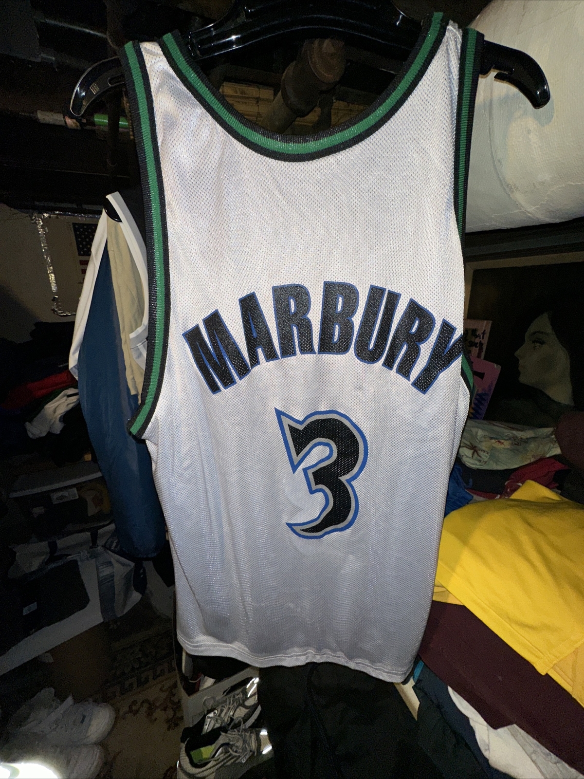 NBA Swingman Jersey Minnesota Timberwolves Stephon Marbury #3 – Broskiclothing