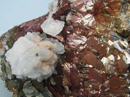 Pyrit Calcit Rhodochrosit Trepca Kosovo ehem.Jugoslawien - Picture 5 of 7