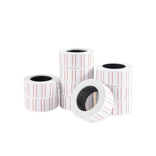 US 5000Pc White Red Line Tags Labels Refill MX-5500 Gun Price Sticker - Bild 7 von 20