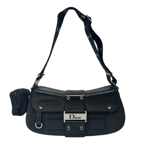 Christian Dior Vintage 2002 Street Chic Columbus Schultertasche Canvas RankAB - Bild 5 von 14