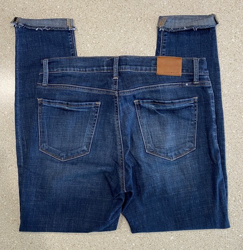 Lucky Brand Brooke Skinny Frayed Jean Womens 8/29 Stonewashed Blue Denim CUTE! - Picture 7 of 11