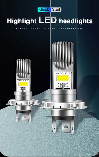 Par de bombillas de faros ultra LED para Yamaha FZR1000 1990-1995 haz alto/bajo 6000K - Imagen 2 de 12