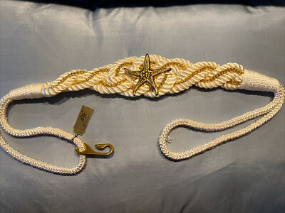 Vintage Rope Braided Belt with pendant s-l400.jpg main image 4