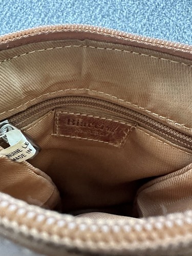 Biacci Inc New York Leather Small Crossbody Bag Purse In Camel Tan Pockets - Bild 5 von 14