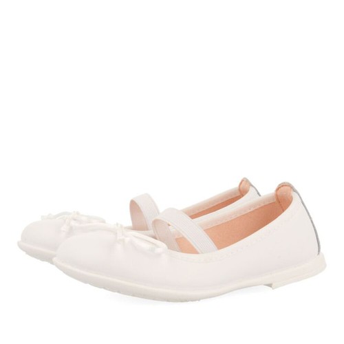 Scarpe da bambina eleganti ballerine pelle bianco per cerimonia Gioseppo bimba - Imagen 2 de 7